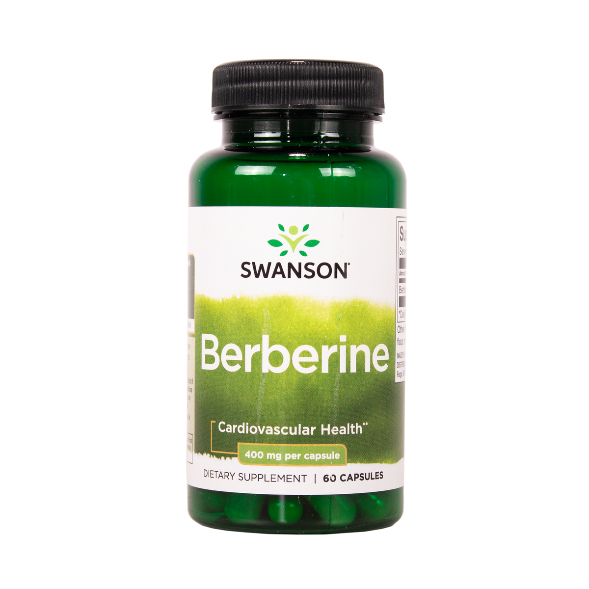 Swanson berberiini 400 mg 60 kapselia Berberis aristata ravintolisä TerveysVoima verkkokaupasta