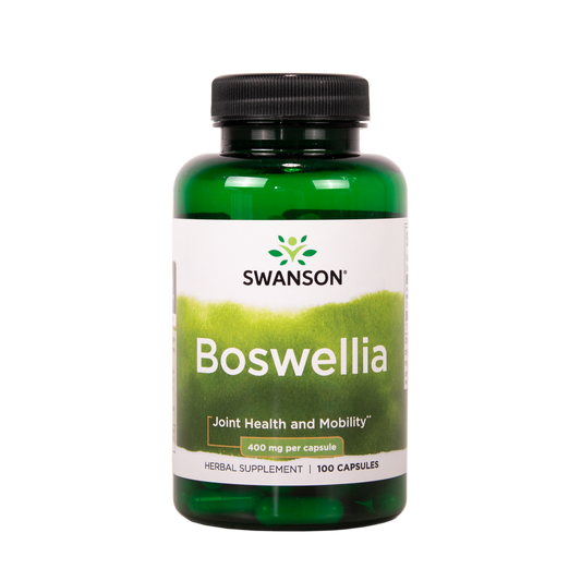 Swanson Boswellia serrata 400 mg 100 kapselia kumihartsi ravintolisä TerveysVoima verkkokaupasta