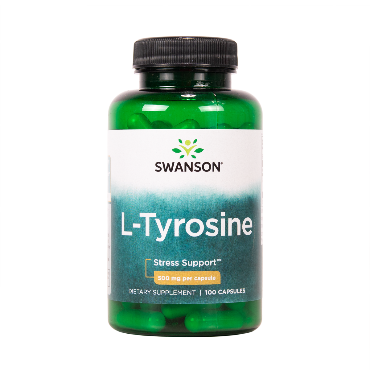 SWANSON L-Tyrosiini 500mg 100 kapselia TerveysVoima verkkokaupasta