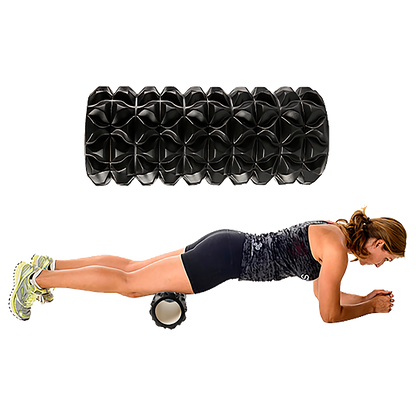TerveysVoima hierontarulla 33cm foam roller lihasten palautumiseen ja rentoutukseen TerveysVoima verkkokaupasta