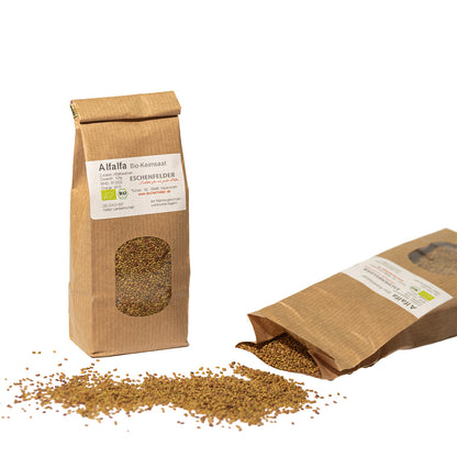 Eschenfelder alfalfa siemenet sinimailanen luomu 125g - idätettävät alfafa idut TerveysVoima verkkokaupasta
