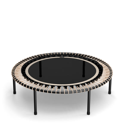 bellicon minitrampoliini Classic 125 cm beige alustamaton reuna beige kiinnitysjousi - TerveysVoima verkkokaupsta